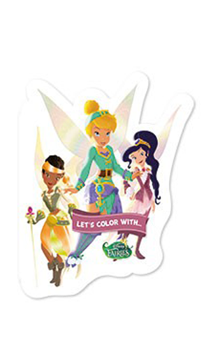 Let’s color with Fairies