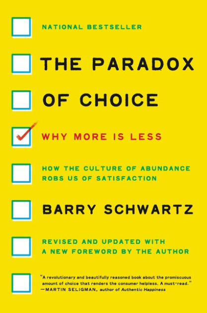 The paradox of choice