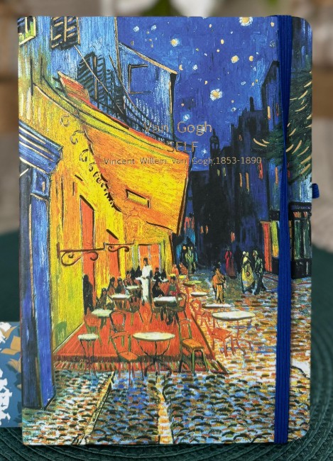 Café sous les étoiles – Carnet inspiré de Van Gogh